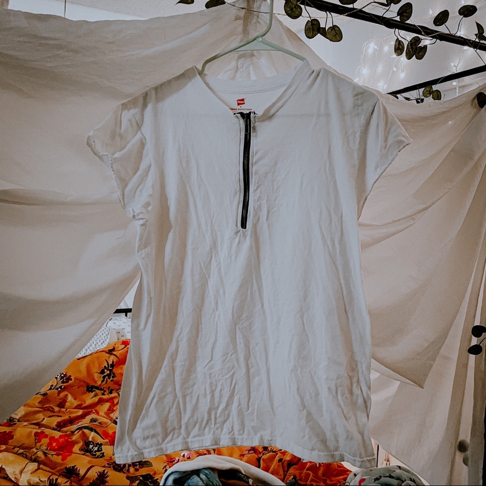 Hanes & Urban Outfitters Exclusive Zip T-Shirt